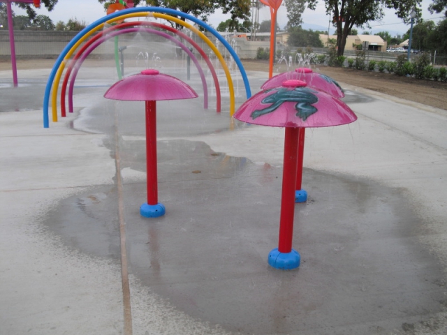 Водяные зонтики-грибочки